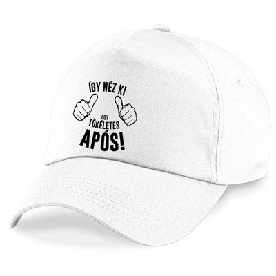 Így Néz Ki Egy Tökéletes Após Ajándék Baseball Sapka