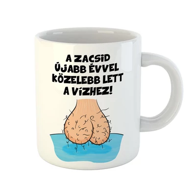 A Zacsid Egy Évvel Közelebb Vicces Ajándék Bögre Szülinapra A Zacsid Egy Évvel Közelebb Vicces Ajándék Bögre Szülinapra