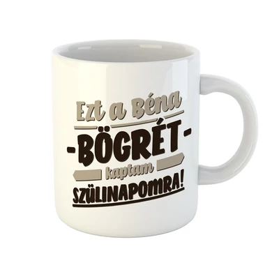 Ezt a Béna Ajándékot Kaptam Szülinapomra! Szülinapi Bögre