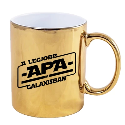 A Legjobb Apa a Galaxisban Ajándék Bögre