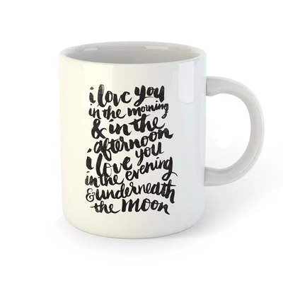 I Love You in the Morning... Ajándék Bögre Valentin-napra