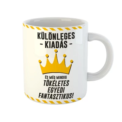 Különleges Kiadás és Még Mindig Tökéletes Ajándék Szülinapi Bögre