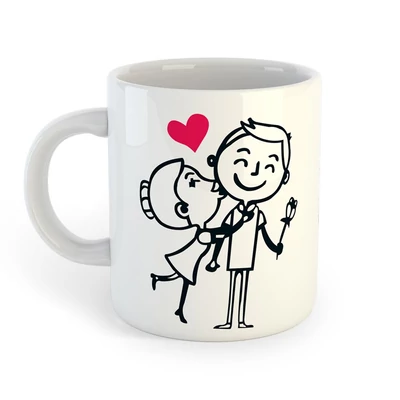 Nagyon Szeretlek Téged! Ajándék Szerelmes Bögre