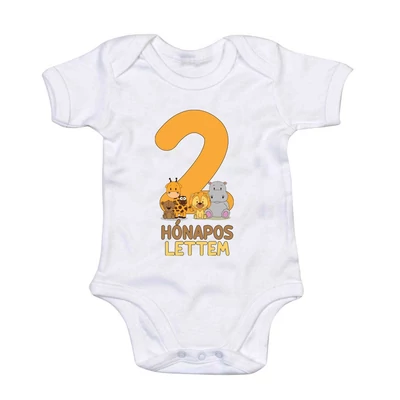 2 Hónapos Lettem Állatos Cuki Baba Body Ruha