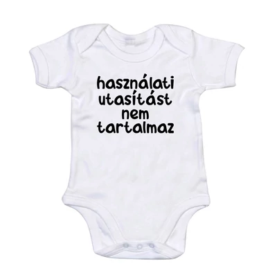 Használati Utasítást Nem Tartalmaz Baba Body Ruha