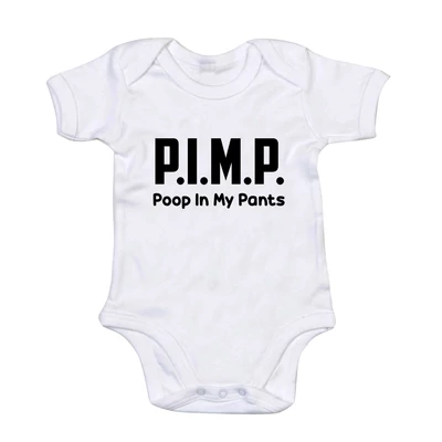 Pimp Feliratú Vicces Baba Body Ruha