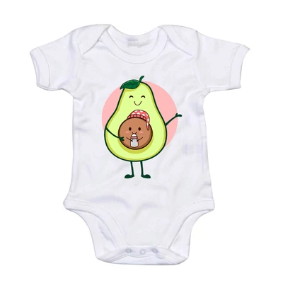 Avokódó Mintás Cuki Baba Body Ruha