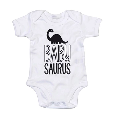 Babysaurus Dínó Mintás Cuki Baba Body Ruha