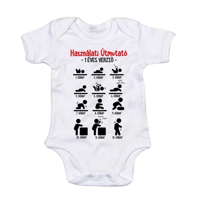 Használati Útmutató Mintás Cuki Baba Body Ruha