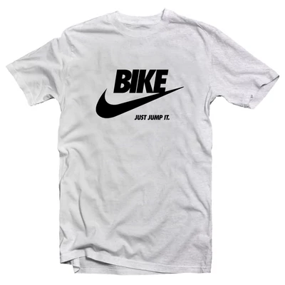 Bike. Just Jump It Bringás, Vicces Póló Bike. Just Jump It Bringás, Vicces Póló