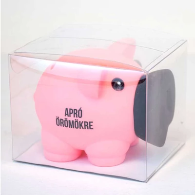 Apró Örömökre Feliratú Ajándék Malacpersely