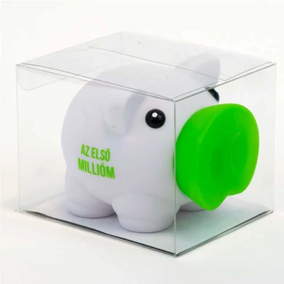 Az Első Millióm Feliratú Ajándék Malacpersely