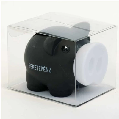Feketepénz Feliratú Ajándék Malacpersely