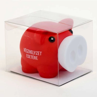 Vészhelyzet Esetére Feliratú Ajándék Malacpersely