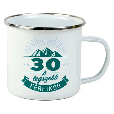 Ajándék Fém Bögre 30. Szülinapra