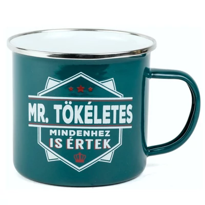 Ajándék Fém Bögre Ismerősnek - Mr. Tökéletes