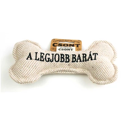A Legjobb Barát Feliratú Csont Alakú Kutyajáték