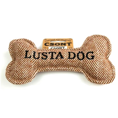 Lusta Dög Feliratú Csont Alakú Kutyajáték