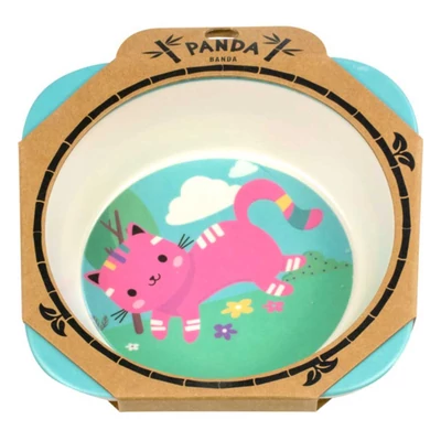 Cica Mintás Tál Gyerekeknek - Panda Banda