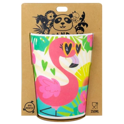 Flamingó Mintás Pohár Gyerekeknek - Panda Banda