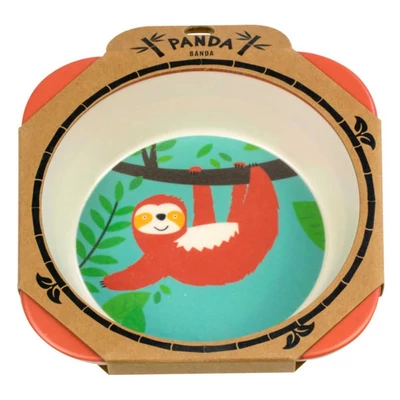 Lajhár Mintás Tál Gyerekeknek - Panda Banda