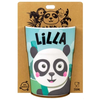 Lilla Feliratú Pohár Gyerekeknek - Panda Banda Lilla Feliratú Pohár Gyerekeknek - Panda Banda