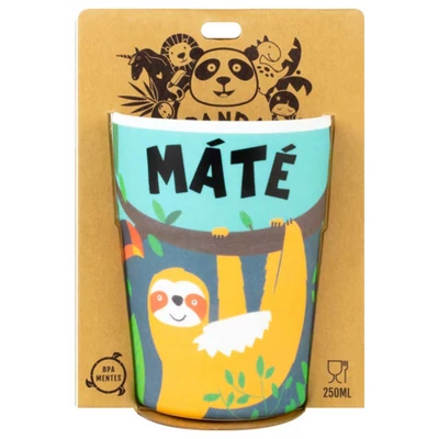 Máté Feliratú Pohár Gyerekeknek - Panda Banda Máté Feliratú Pohár Gyerekeknek - Panda Banda