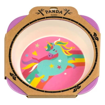 Unikornis Mintás Tál Gyerekeknek - Panda Banda