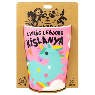 A Világ Legjobb Kislánya Mintás Pohár Gyerekeknek - Panda Banda A Világ Legjobb Kislánya Mintás Pohár Gyerekeknek - Panda Banda