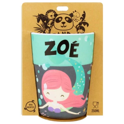 Zoé Feliratú Pohár Gyerekeknek - Panda Banda