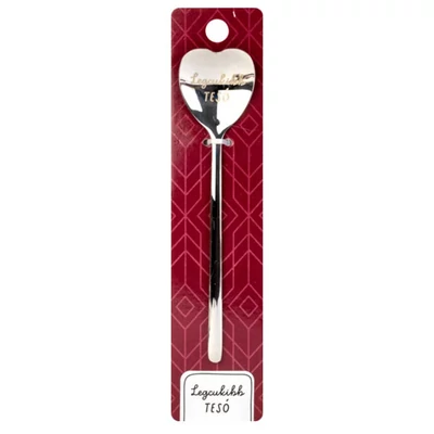 Legcukibb Tesó Feliratú Ajándék Kiskanál