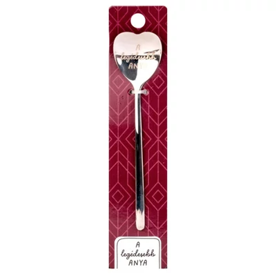 A Legédesebb Anya Feliratú Ajándék Kiskanál