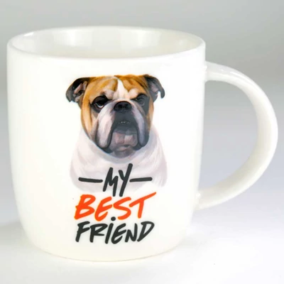 Kutyás Ajándék Bögre - Angol bulldog