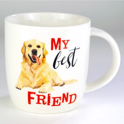 Kutyás Ajándék Bögre - Golden retriever