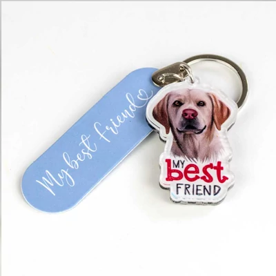 Kutyás Ajándék Kulcstartó - Labrador