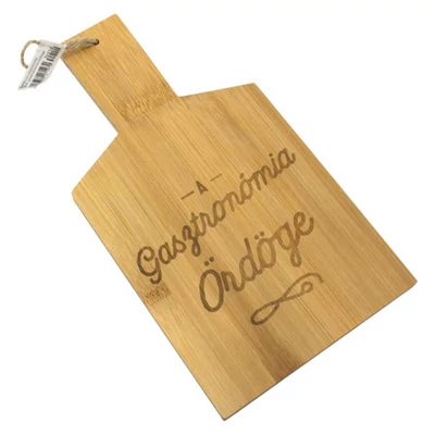 A Gasztronómia Ördöge Ajándék Bambusz Vágódeszka A Gasztronómia Ördöge Ajándék Bambusz Vágódeszka