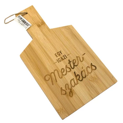 Egy Igazi Mesterszakács Ajándék Bambusz Vágódeszka Egy Igazi Mesterszakács Ajándék Bambusz Vágódeszka