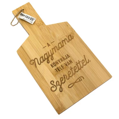 A Nagymama Konyhája Tele Van Szeretettel Ajándék Bambusz Vágódeszka A Nagymama Konyhája Tele Van Szeretettel Ajándék Bambusz Vágódeszka