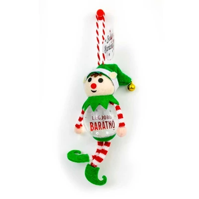 Hógömb Manó Karácsonyfadísz: Legjobb Barátnő Manó