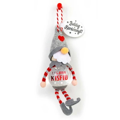 Hógömb Manó Karácsonyfadísz: Legjobb Kisfiú Törpe