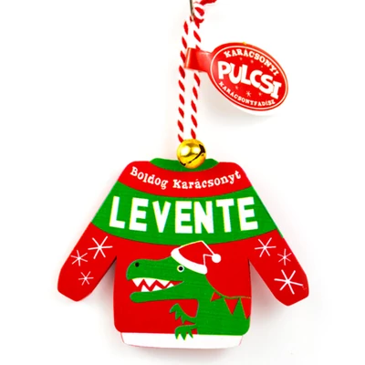 Karácsonyi Pulcsi Dísz: Levente