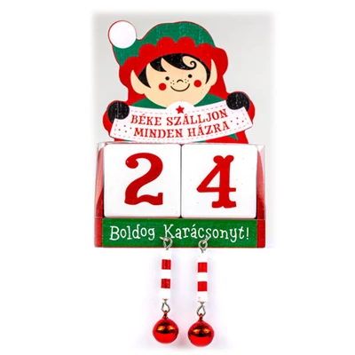 Adventi Öröknaptár Karácsonyra - Béke Szálljon... - Manó