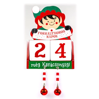 Adventi Öröknaptár Karácsonyra - Forraltboros Napok - Manó