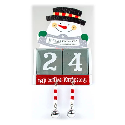 Adventi Öröknaptár Karácsonyra - Hóember