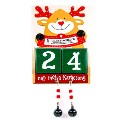 Adventi Öröknaptár Karácsonyra - Rénszarvas