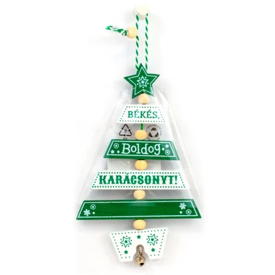 Névre Szóló Karácsonyfadísz - Feliratozható - Férfi