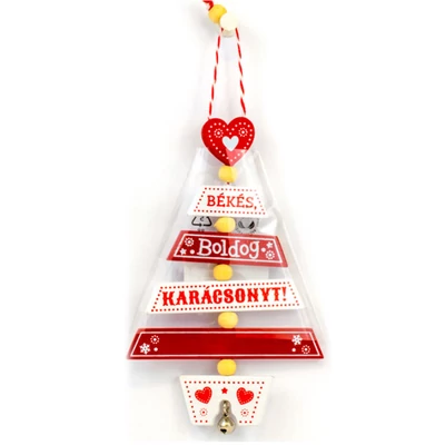 Névre Szóló Karácsonyfadísz - Feliratozható - Női