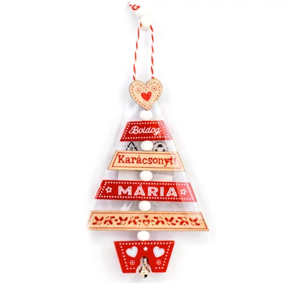 Névre Szóló Karácsonyfadísz - Mária