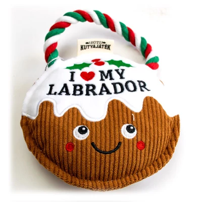 Süti Kutyajáték Plüss - I Love My Labrador