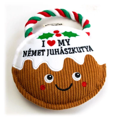 Süti Kutyajáték Plüss - I Love My Német Juhászkutya